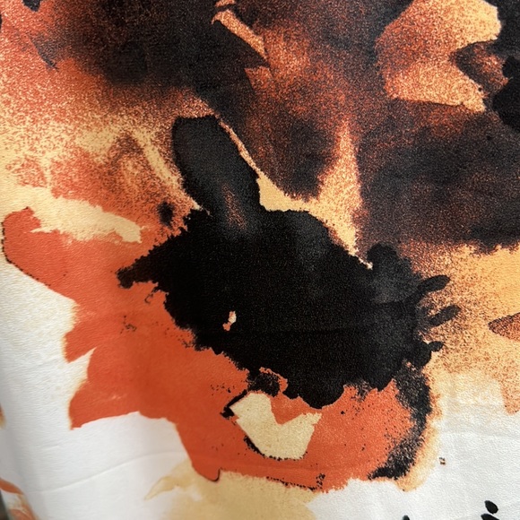 Lulus Short Dress Floral/ Tie Dye Mini - Picture 5 of 5